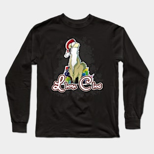 Llama Claus Long Sleeve T-Shirt